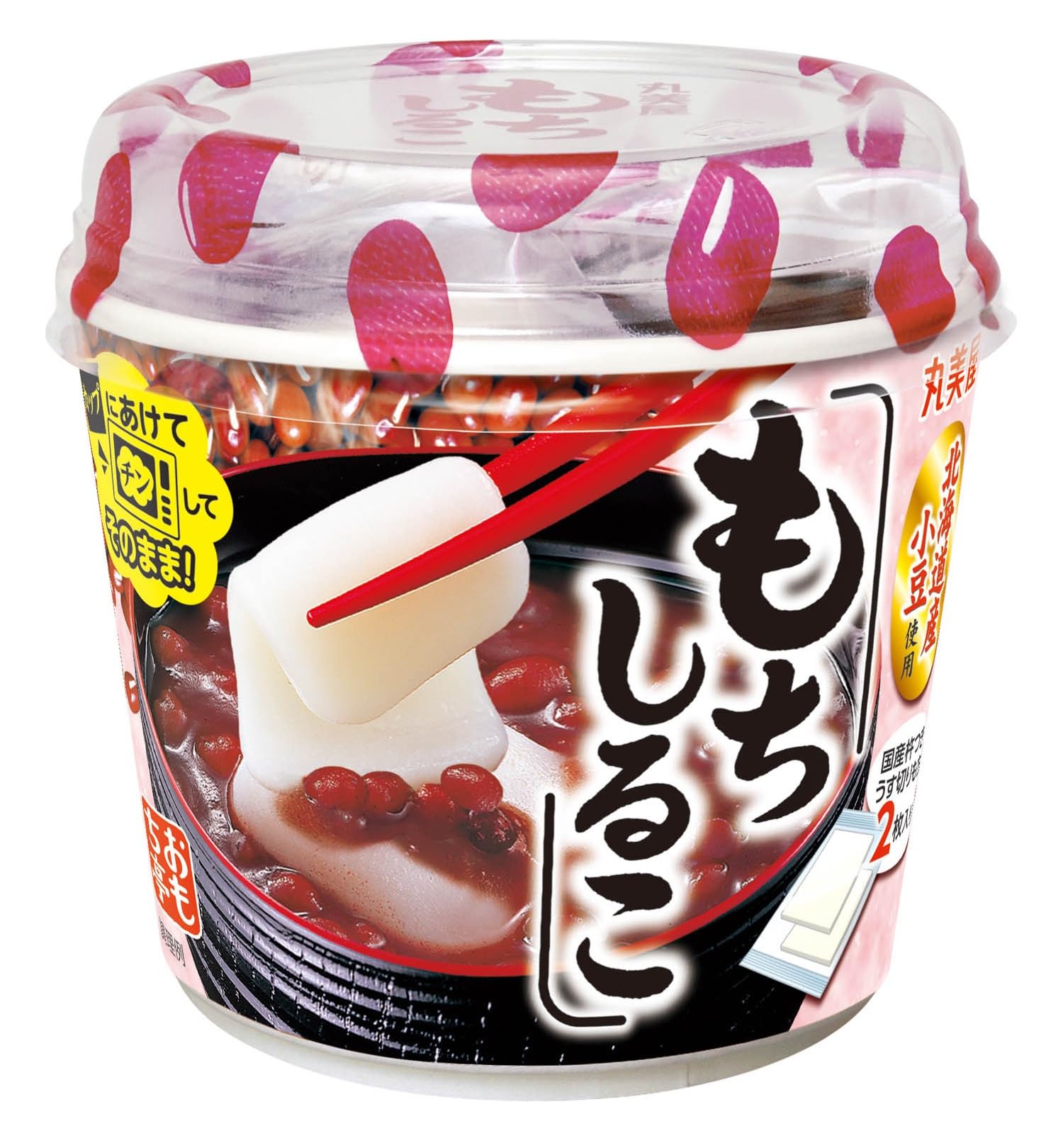 Marumiya Foods Omochitei Mochi Shiruko in Cups, 174g x 6 Packs
Marumiya Foods Omochitei Mochi Shiruko in Cups, 174g x 6 Packs