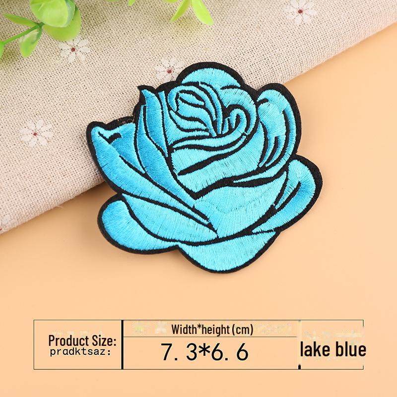 Вышитая нашивка в виде 9-цветной розы Yixiu - аппликация для украшения одежды. синий
Вышитая нашивка в виде 9-цветной розы Yixiu - аппликация для украшения одежды. синий