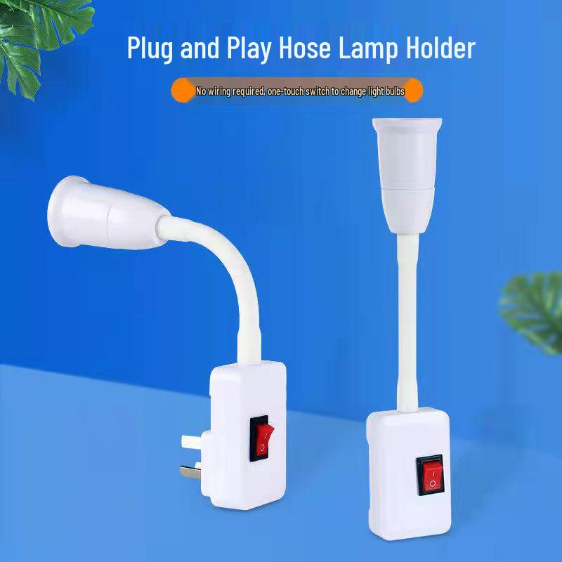 360° Universal E27 Lamp Holder Base for Bedroom Wall or Night Light 2-Plug Swivel Switchable Lamp Holder
360° Universal E27 Lamp Holder Base for Bedroom Wall or Night Light 2-Plug Swivel Switchable Lamp Holder