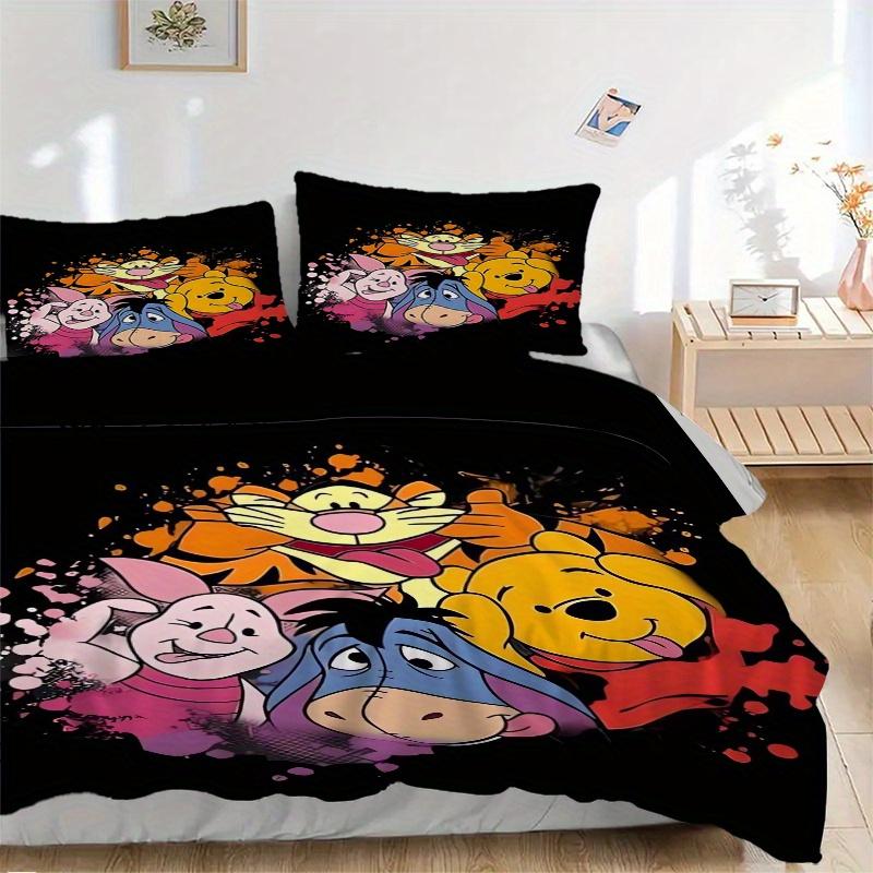 3pcs Disney Winnie The Pooh Friends Printed Quilt Set - Soft and Comfortable Quilt Cover for Bedroom, Guest Room and Dormitory Decorative Bedding 135x200cm
3pcs Disney Winnie The Pooh Friends Printed Quilt Set - Soft and Comfortable Quilt Cover for Bedroom, Guest Room and Dormitory Decorative Bedding 135x200cm