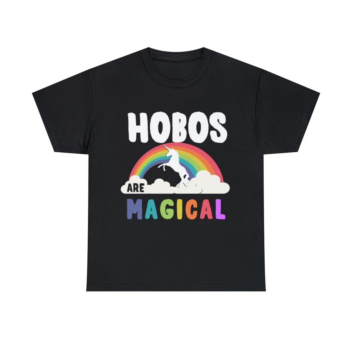 Hobos Are Magical Graphic Tee Shirt, S-5XL L
Hobos Are Magical Graphic Tee Shirt, S-5XL L