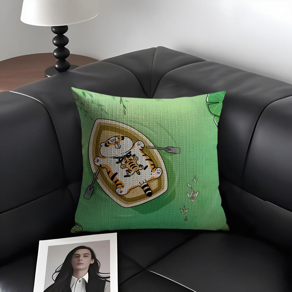Cute Tiger Fashion Cushion Cover Natural Linen Organic Fabric DoubleSided Printing Sofa Home Decor Gift Pillow Case 30x30cm
Cute Tiger Fashion Cushion Cover Natural Linen Organic Fabric DoubleSided Printing Sofa Home Decor Gift Pillow Case 30x30cm