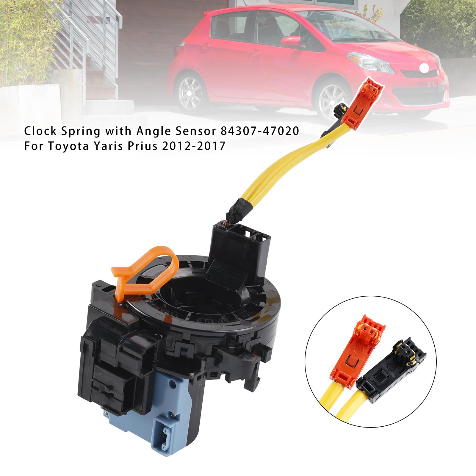 Clock Spring with Angle Sensor 84307-47020 For Toyota Yaris Prius 2012-2017
Clock Spring with Angle Sensor 84307-47020 For Toyota Yaris Prius 2012-2017