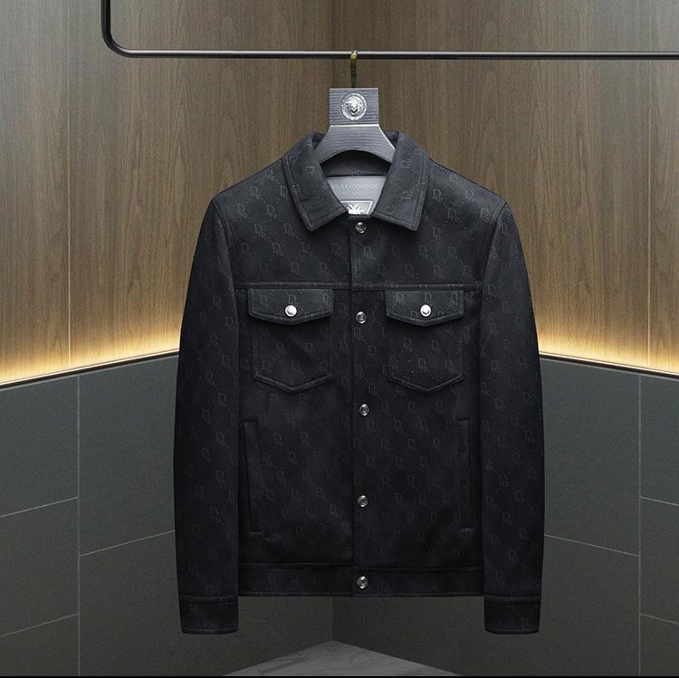 Korean Style Slim Fit Jacquard Stand Collar Cotton Jacket for Men - 2025 Winter Fashion XXL чорний
Korean Style Slim Fit Jacquard Stand Collar Cotton Jacket for Men - 2025 Winter Fashion XXL чорний