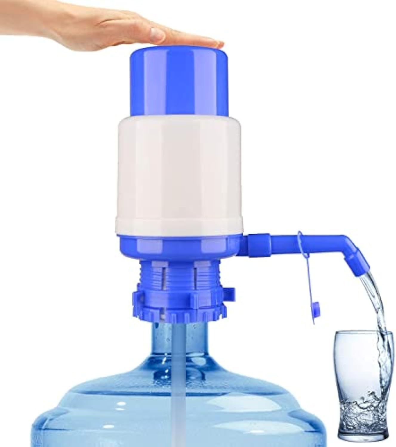 Water Bottle Pump Portable Manual Pump Dispenser Manual Pressure Drinking Water Pressure Pump Suitable for Most Water Dispensers
Water Bottle Pump Portable Manual Pump Dispenser Manual Pressure Drinking Water Pressure Pump Suitable for Most Water Dispensers