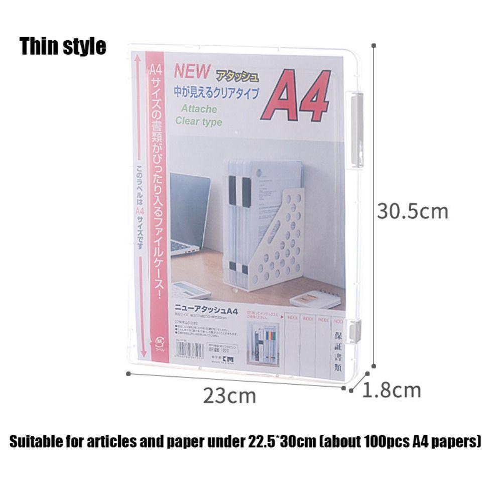 Прозора коробка для файлів формату А4 Портативна коробка для зберігання файлів А4 А5 Організуйте коробку Організація столу Thin-A4
Прозора коробка для файлів формату А4 Портативна коробка для зберігання файлів А4 А5 Організуйте коробку Організація столу Thin-A4