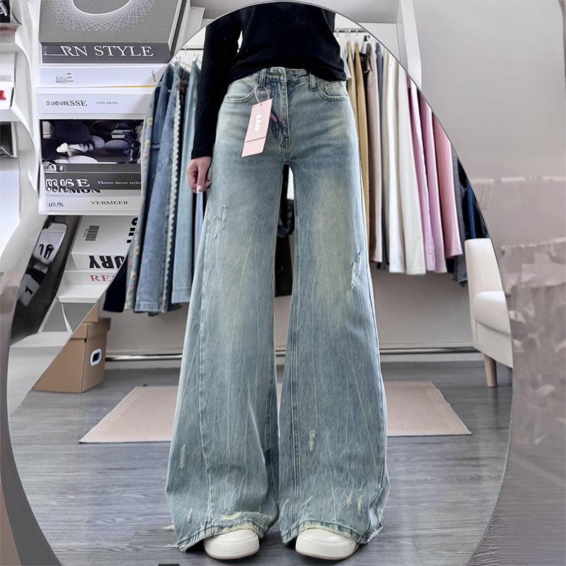 Women’s American Niche Worn-Style High-Waisted Wide-Leg Jeans - Winter 2025 Collection M синий
Women’s American Niche Worn-Style High-Waisted Wide-Leg Jeans - Winter 2025 Collection M синий