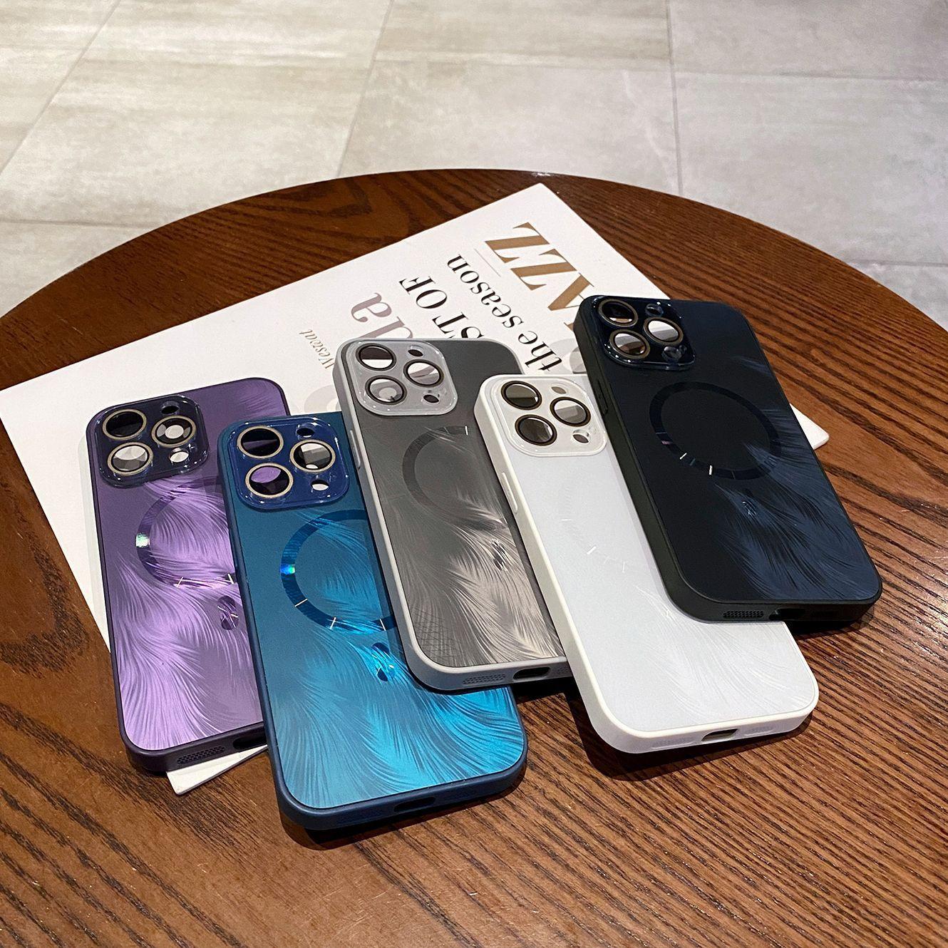 Gradient Flowing Feather Pattern 16 Promax Phone Case IPhone 16 All Inclusive 15 Protection Case Magnetic Suction Flowing Feather - Blue алабама, темно-червоний колір
Gradient Flowing Feather Pattern 16 Promax Phone Case IPhone 16 All Inclusive 15 Protection Case Magnetic Suction Flowing Feather - Blue алабама, темно-червоний колір