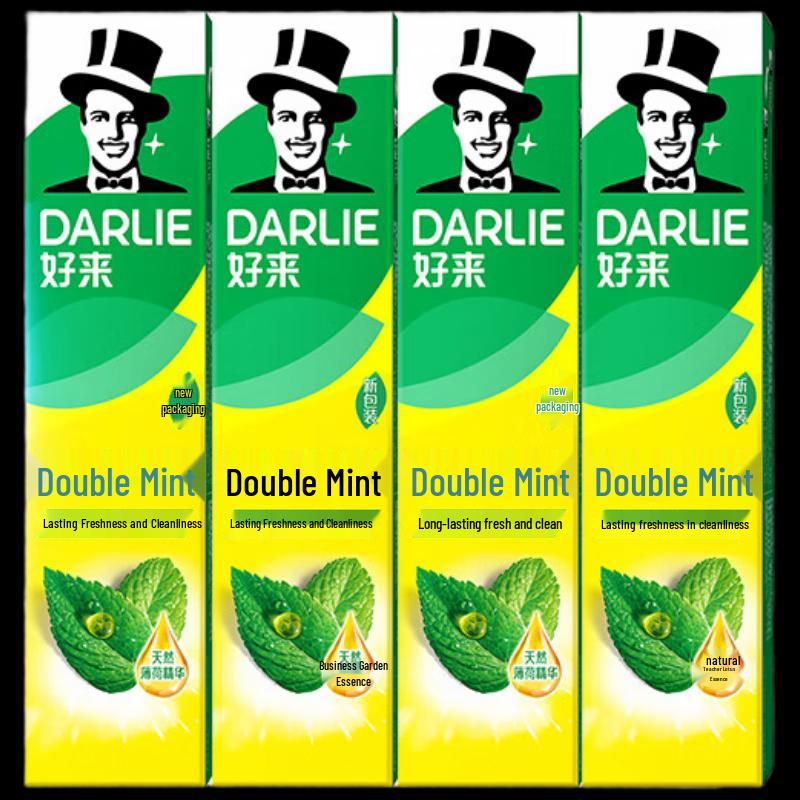 Darlie Double Mint Toothpaste Family Pack
Darlie Double Mint Toothpaste Family Pack