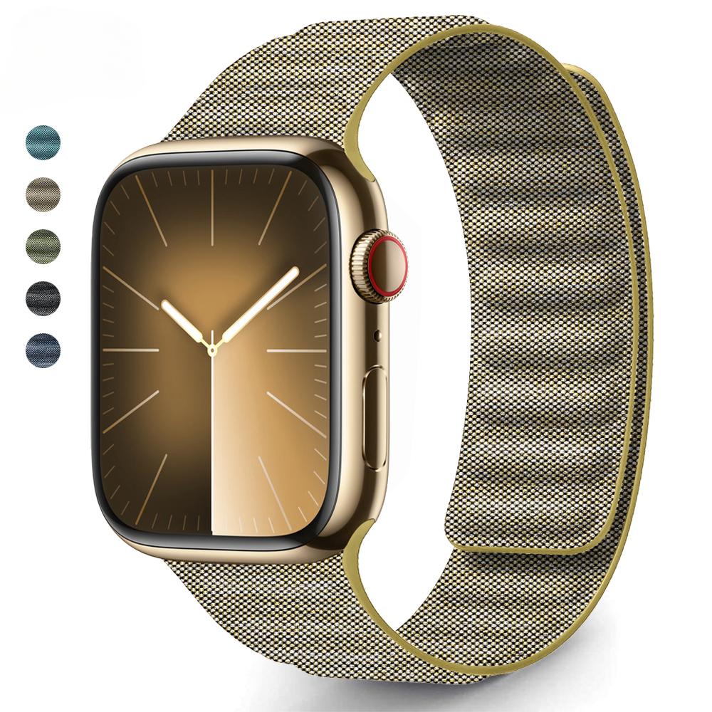Джинсовый нейлоновый ремешок для Apple Watch Ultra 2 Series 9, 45 мм, 41 мм, браслет с магнитной петлей для iWatch 8 SE 7, 6, 5, 4, 44 мм, 42 мм
Джинсовый нейлоновый ремешок для Apple Watch Ultra 2 Series 9, 45 мм, 41 мм, браслет с магнитной петлей для iWatch 8 SE 7, 6, 5, 4, 44 мм, 42 мм