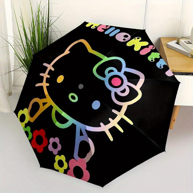 1pc Hello Kitty Rainbow Flowers Umbrella with Plastic Handle,Suitable for All Seasons Home Travel Outdoor UmbrellaSanlio560
1pc Hello Kitty Rainbow Flowers Umbrella with Plastic Handle,Suitable for All Seasons Home Travel Outdoor UmbrellaSanlio560