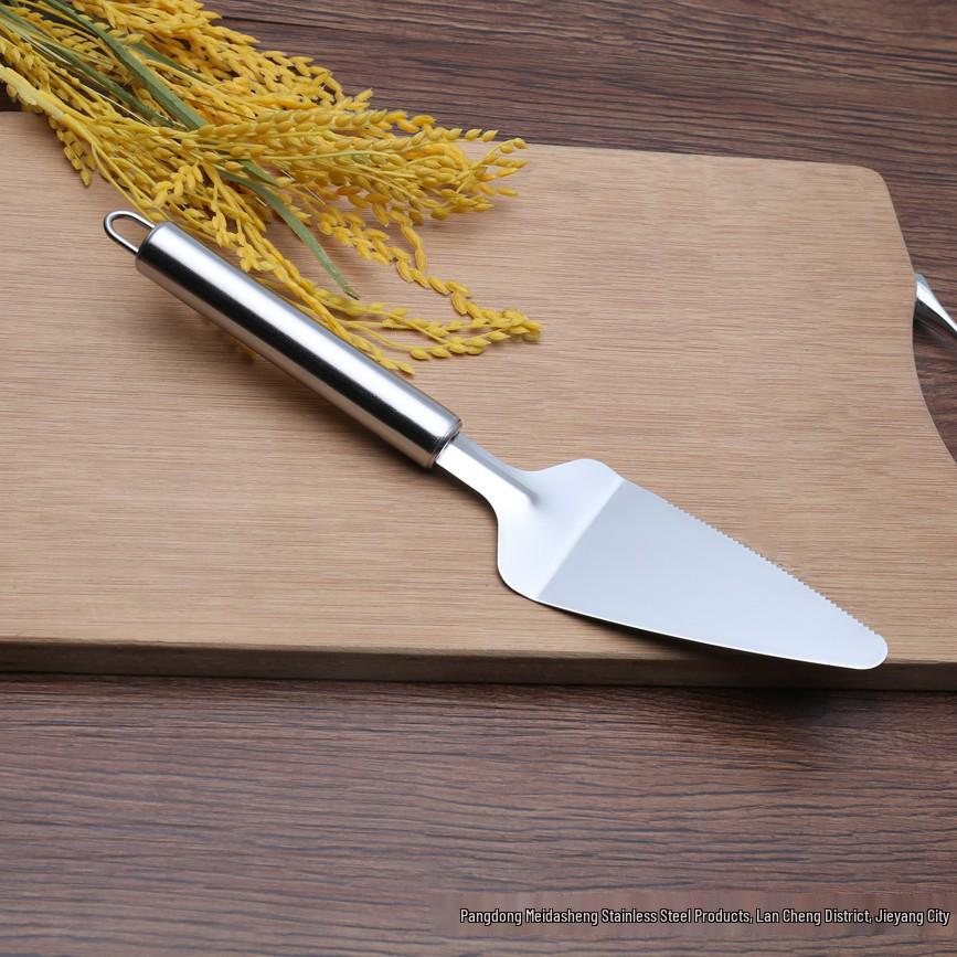 S Creative Stainless Steel Pizza Cutter & Triangle Spatula Baking Tool
S Creative Stainless Steel Pizza Cutter & Triangle Spatula Baking Tool