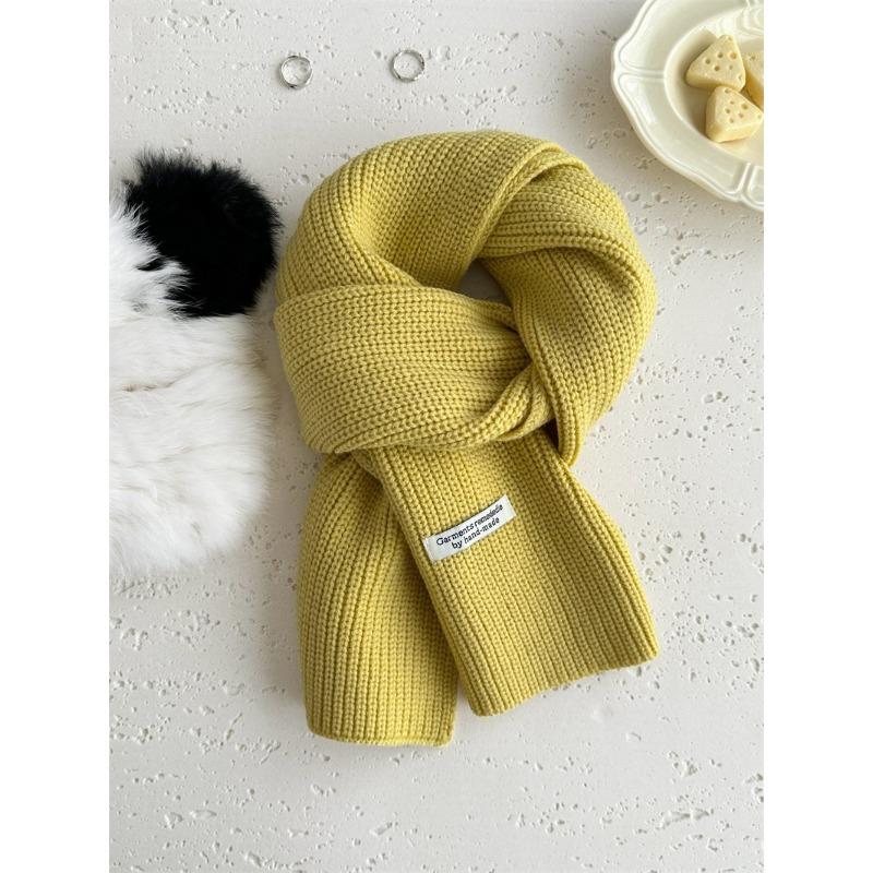 Knitted Wool Scarf Solid Color Student Scarf Warm New Autumn and Winter for Men and Women 160*25cm
Knitted Wool Scarf Solid Color Student Scarf Warm New Autumn and Winter for Men and Women 160*25cm