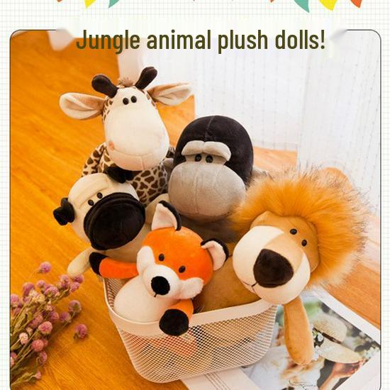 Cute Animal Plush Toys: Rabbit, Lion, Elephant, and Claw Machine Dolls - Stuffed Animal Gifts with Custom Logo 25cm 100g
Cute Animal Plush Toys: Rabbit, Lion, Elephant, and Claw Machine Dolls - Stuffed Animal Gifts with Custom Logo 25cm 100g