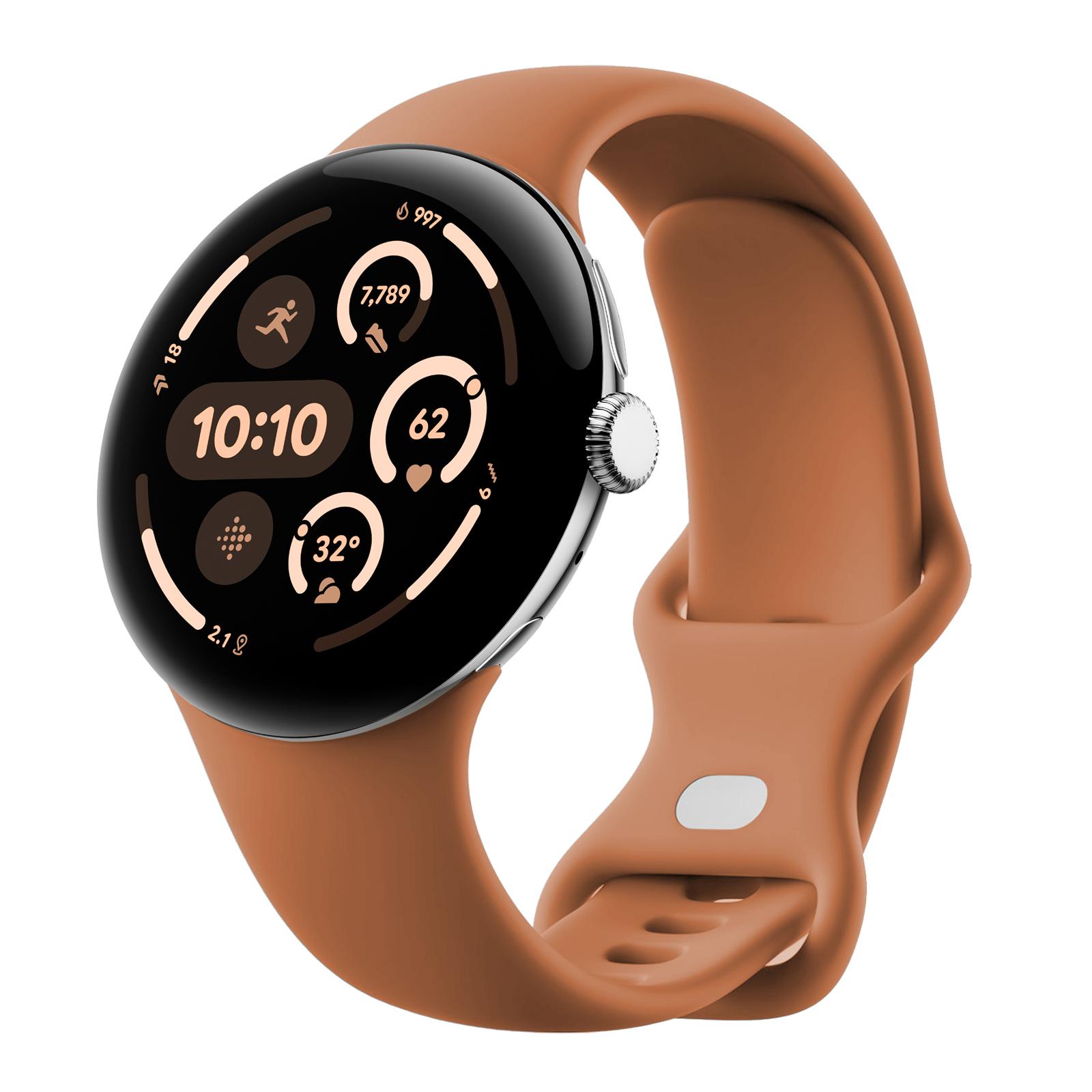 Silicone strap For Google Pixel Watch 3 band 45mm Smartwatch Accessories wrist Sport Bracelet Correa Belt Pixel Watch 3 45 mm Pixel 3 45mm Large коричневий
Silicone strap For Google Pixel Watch 3 band 45mm Smartwatch Accessories wrist Sport Bracelet Correa Belt Pixel Watch 3 45 mm Pixel 3 45mm Large коричневий