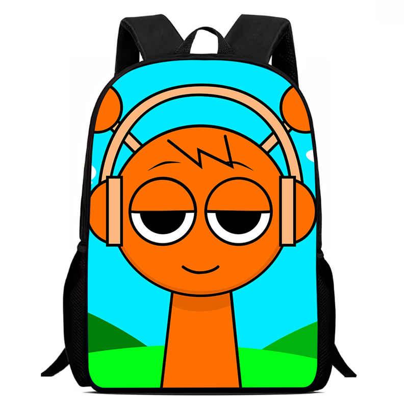 Cartoon 15 in Kids Backpack ,Anime Game Sprunki Prints School Backpack for Child ,Light Weight Child Backpack ,Best Gift
Cartoon 15 in Kids Backpack ,Anime Game Sprunki Prints School Backpack for Child ,Light Weight Child Backpack ,Best Gift