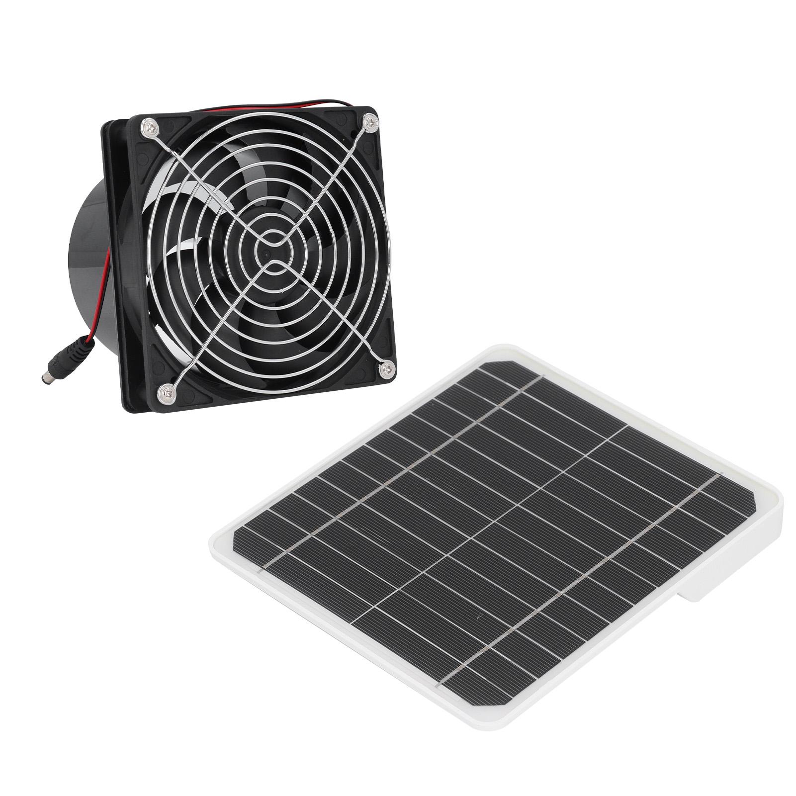 Solar Powered Exhaust Fan Monocrystalline 50W 12V 6.5 Inch Solar Panel Fan Kit with Protective Net Support 24 Hours
Solar Powered Exhaust Fan Monocrystalline 50W 12V 6.5 Inch Solar Panel Fan Kit with Protective Net Support 24 Hours