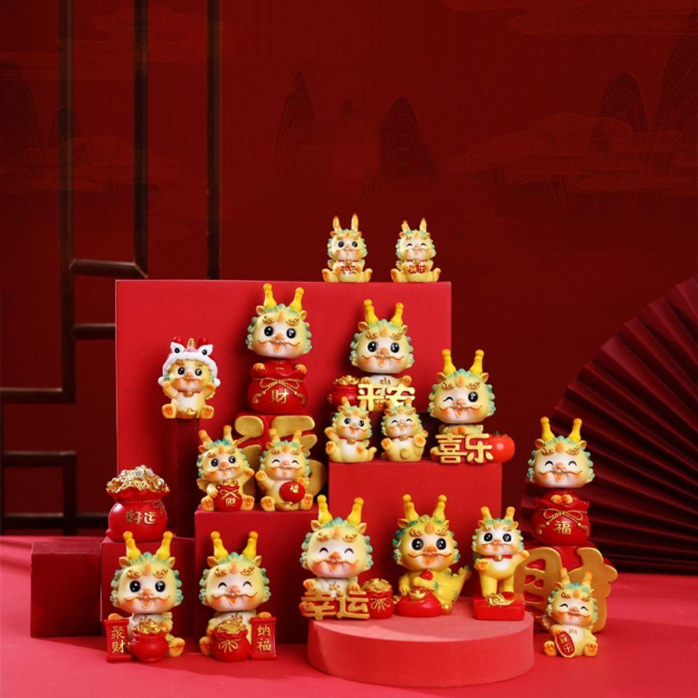 Смола Новогодний талисман Lucky Car Интерьерное украшение DIY Фигурки дракона Китайский Новый год
Смола Новогодний талисман Lucky Car Интерьерное украшение DIY Фигурки дракона Китайский Новый год