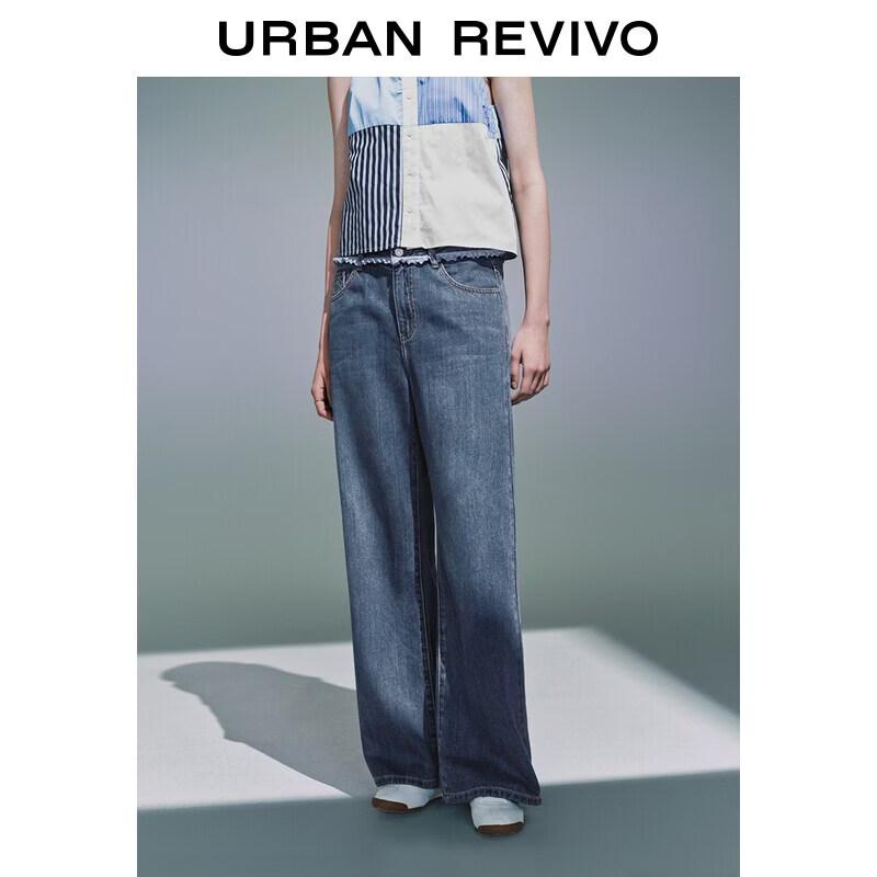 UR Women s Patchwork Plaid Ruffle Wide-Leg Denim Pants 29
UR Women s Patchwork Plaid Ruffle Wide-Leg Denim Pants 29