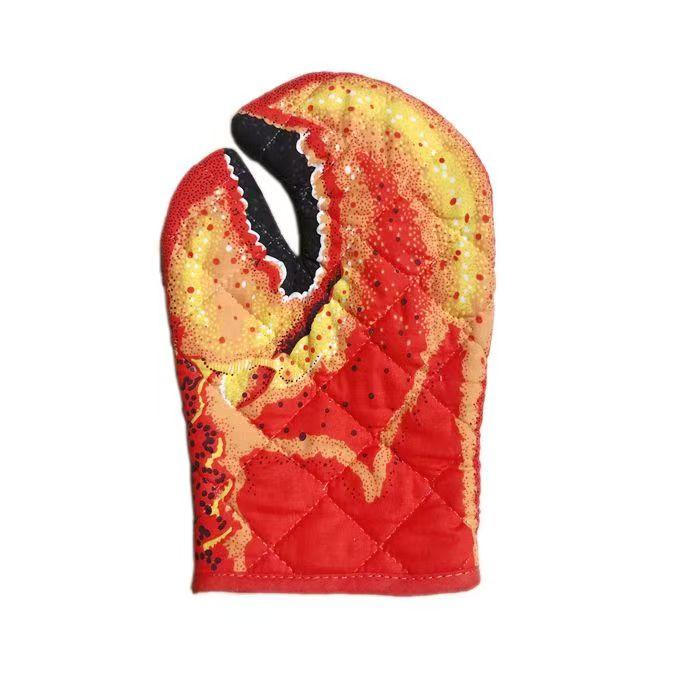 Deep Sea Fish Creative Kitchen Insulation Baking Gloves,Anti-scalding Oven High Temperature Microwave Oven Gloves Lobster Pliers
Deep Sea Fish Creative Kitchen Insulation Baking Gloves,Anti-scalding Oven High Temperature Microwave Oven Gloves Lobster Pliers