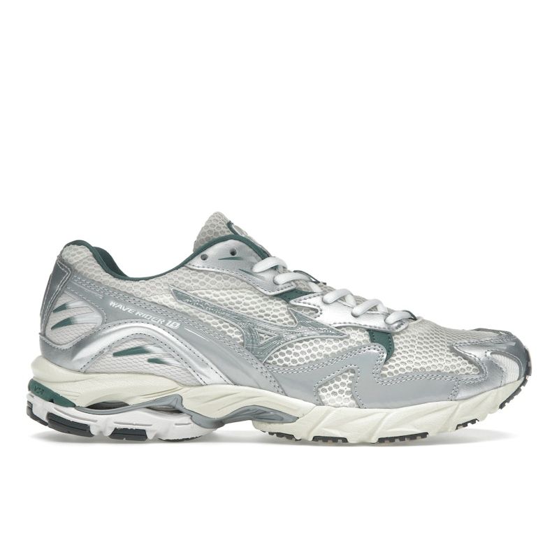 Mizuno Wave Rider 10 Белый Сланцевый Бистро Зеленый Мужские Кроссовки Кипенно-Белый D1GA243107 43
Mizuno Wave Rider 10 Белый Сланцевый Бистро Зеленый Мужские Кроссовки Кипенно-Белый D1GA243107 43