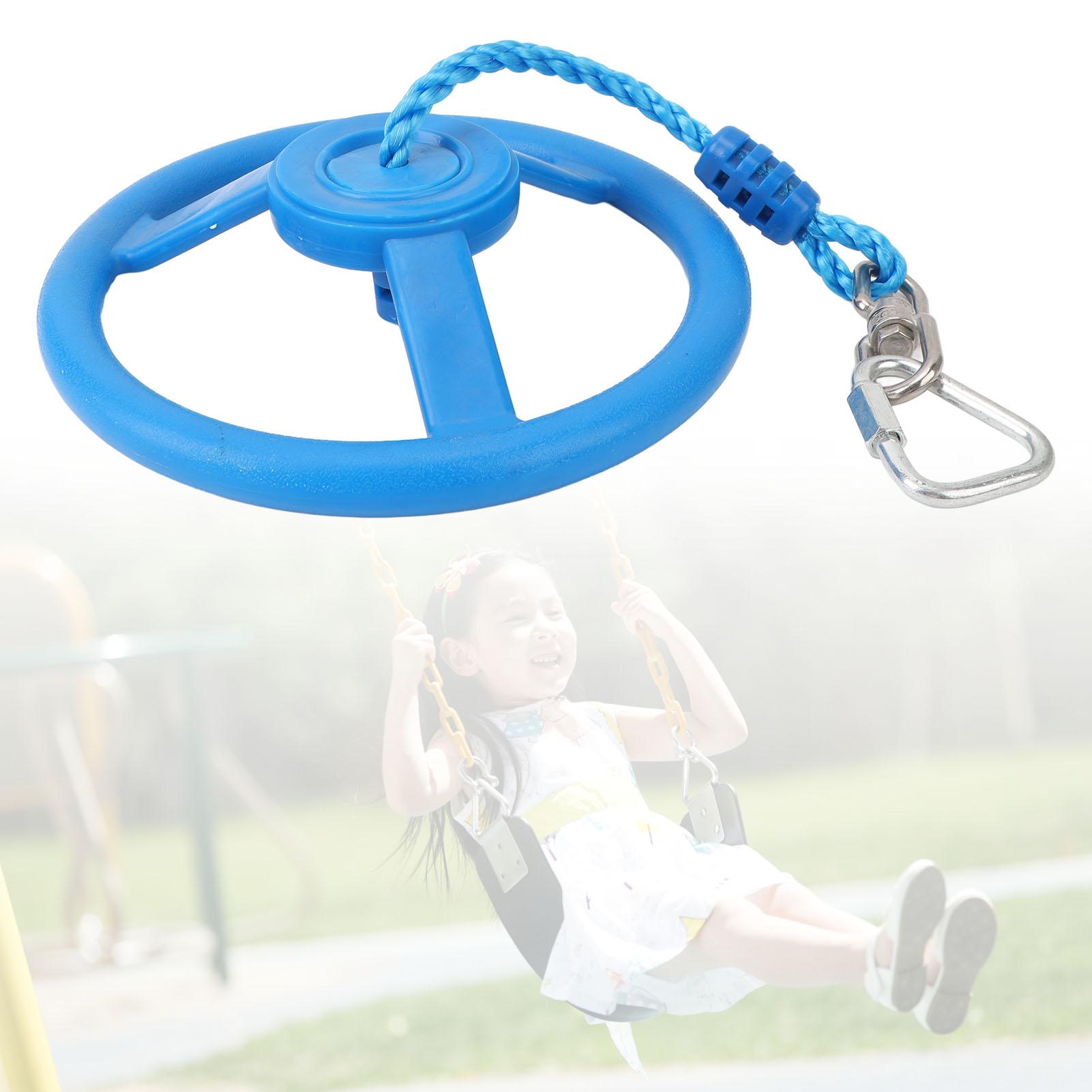 Kids Gym Rotating Wheel Portable Swing Monkey Wheel Set with Rope for Outdoor Indoor Park Blue
Kids Gym Rotating Wheel Portable Swing Monkey Wheel Set with Rope for Outdoor Indoor Park Blue