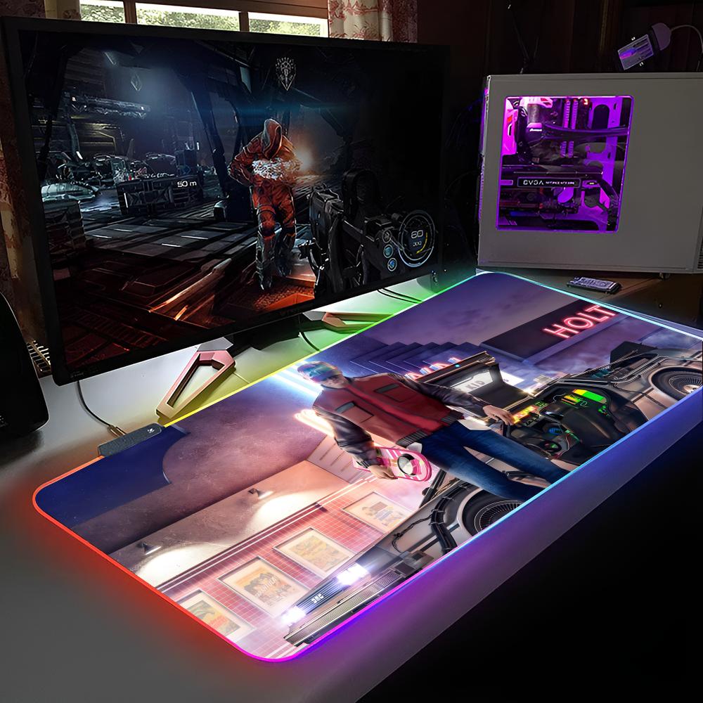 Back To The Future Mouse Pad RGB Backlit Mouse Pad Laptop Mouse Pad Laptop Gamer Computer Desk Gaming Accessories RGB600x300x3mm
Back To The Future Mouse Pad RGB Backlit Mouse Pad Laptop Mouse Pad Laptop Gamer Computer Desk Gaming Accessories RGB600x300x3mm