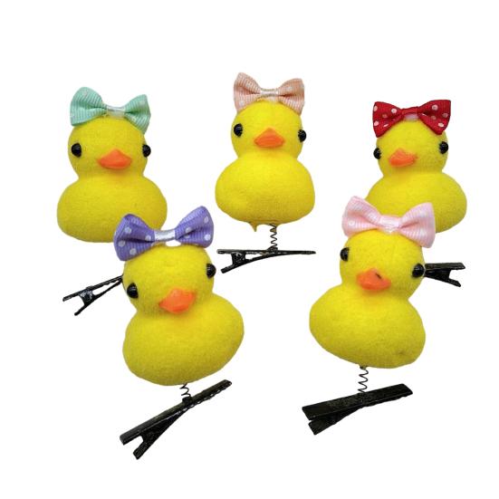 5 шт. Заколки для волос Эластичные пружинные с бантом Декор Милые в форме уточки Мягкий плюш A
5 шт. Заколки для волос Эластичные пружинные с бантом Декор Милые в форме уточки Мягкий плюш A