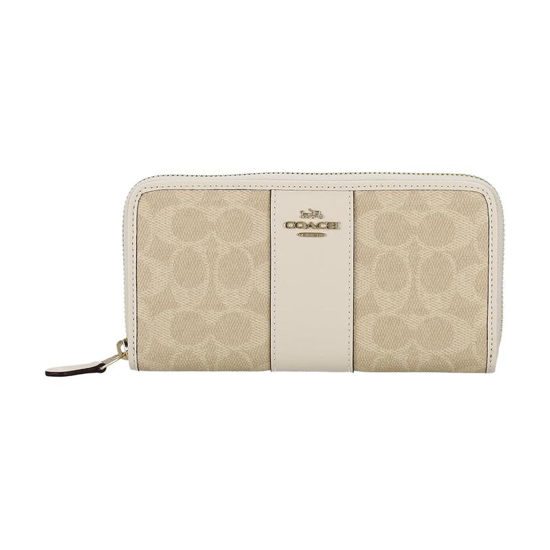 COACH Zip-Around Logo Zip Closure Parallel Import Leather Wallet Women s Beige коричневий
COACH Zip-Around Logo Zip Closure Parallel Import Leather Wallet Women s Beige коричневий
