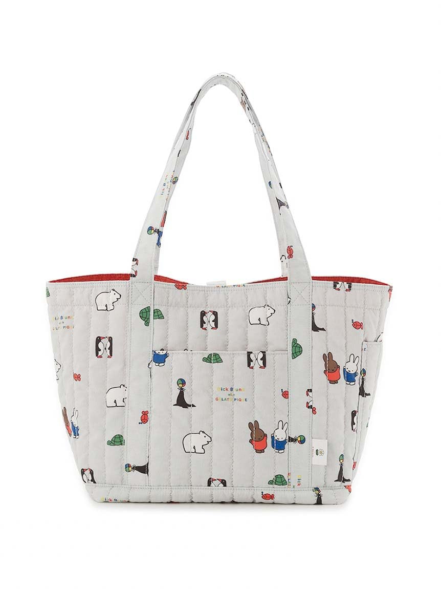 Gelato Pique DickBruna Quilted All-Over Print Mom Bag PWGB254542 Women s GRY Free Size
Gelato Pique DickBruna Quilted All-Over Print Mom Bag PWGB254542 Women s GRY Free Size