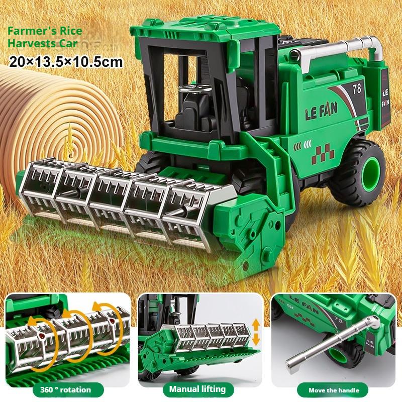 Фермерский автомобиль детский комбайн игрушечная модель трактора инерционный пшеница сельскохозяйственный транспорт машина игрушка для мальчика 20x13.5x10.5cm зелёный
Фермерский автомобиль детский комбайн игрушечная модель трактора инерционный пшеница сельскохозяйственный транспорт машина игрушка для мальчика 20x13.5x10.5cm зелёный