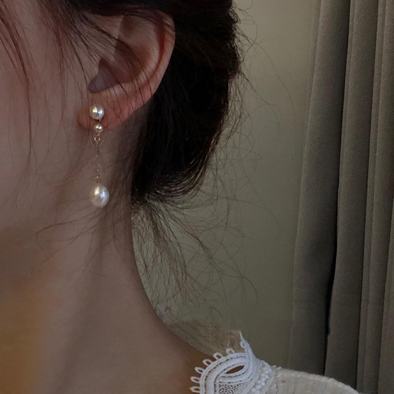 Серьги с натуральным жемчугом, женские длинные серьги в винтажном стиле, новые модные серьги, модные универсальные серьги
Серьги с натуральным жемчугом, женские длинные серьги в винтажном стиле, новые модные серьги, модные универсальные серьги