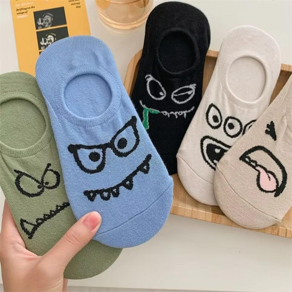 5 Pairs Non-slip Female Socks Cartoon Funny Cartoon Socks Thin Invisible Socks Spring and Summer синій
5 Pairs Non-slip Female Socks Cartoon Funny Cartoon Socks Thin Invisible Socks Spring and Summer синій
