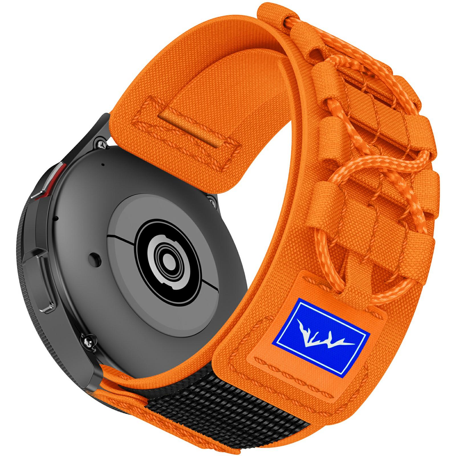 Universal 20mm Strap for Samsung Galaxy Watch7/Watch6/Watch 5 44mm 40mm Braided Nylon Watch Band Orange
Universal 20mm Strap for Samsung Galaxy Watch7/Watch6/Watch 5 44mm 40mm Braided Nylon Watch Band Orange