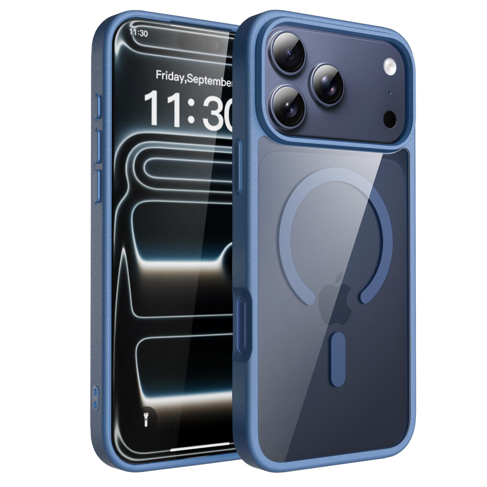 New for IPhone17pm Two-in-one Mobile Phone Case 16 Skin-feeling Transparent with Magnetic Suction 15 for Apple 14 Protective Case For iPhone16e
New for IPhone17pm Two-in-one Mobile Phone Case 16 Skin-feeling Transparent with Magnetic Suction 15 for Apple 14 Protective Case For iPhone16e