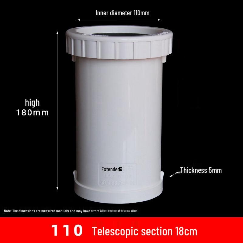 PVC Extended Telescopic Drainage Joint
PVC Extended Telescopic Drainage Joint