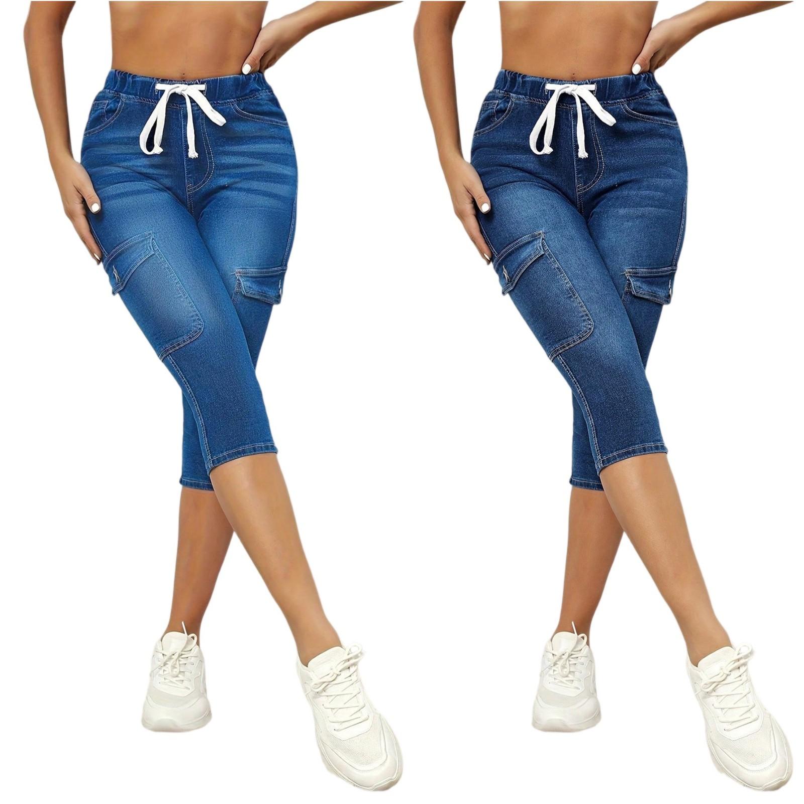 Women s Jeans Retro Solid Color High Waisted Design Cropped Jeans S темно-синього кольору
Women s Jeans Retro Solid Color High Waisted Design Cropped Jeans S темно-синього кольору