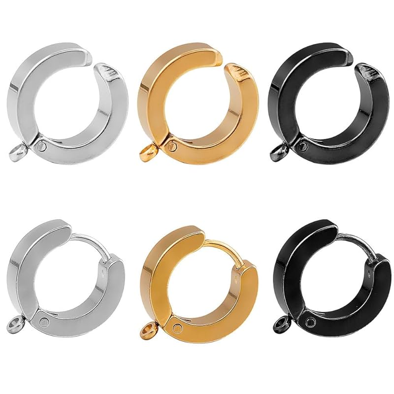 earrings ear cuff parts Metal fittings original charm attachment hoop repair spare men s ladies (Earrings, silver)
earrings ear cuff parts Metal fittings original charm attachment hoop repair spare men s ladies (Earrings, silver)