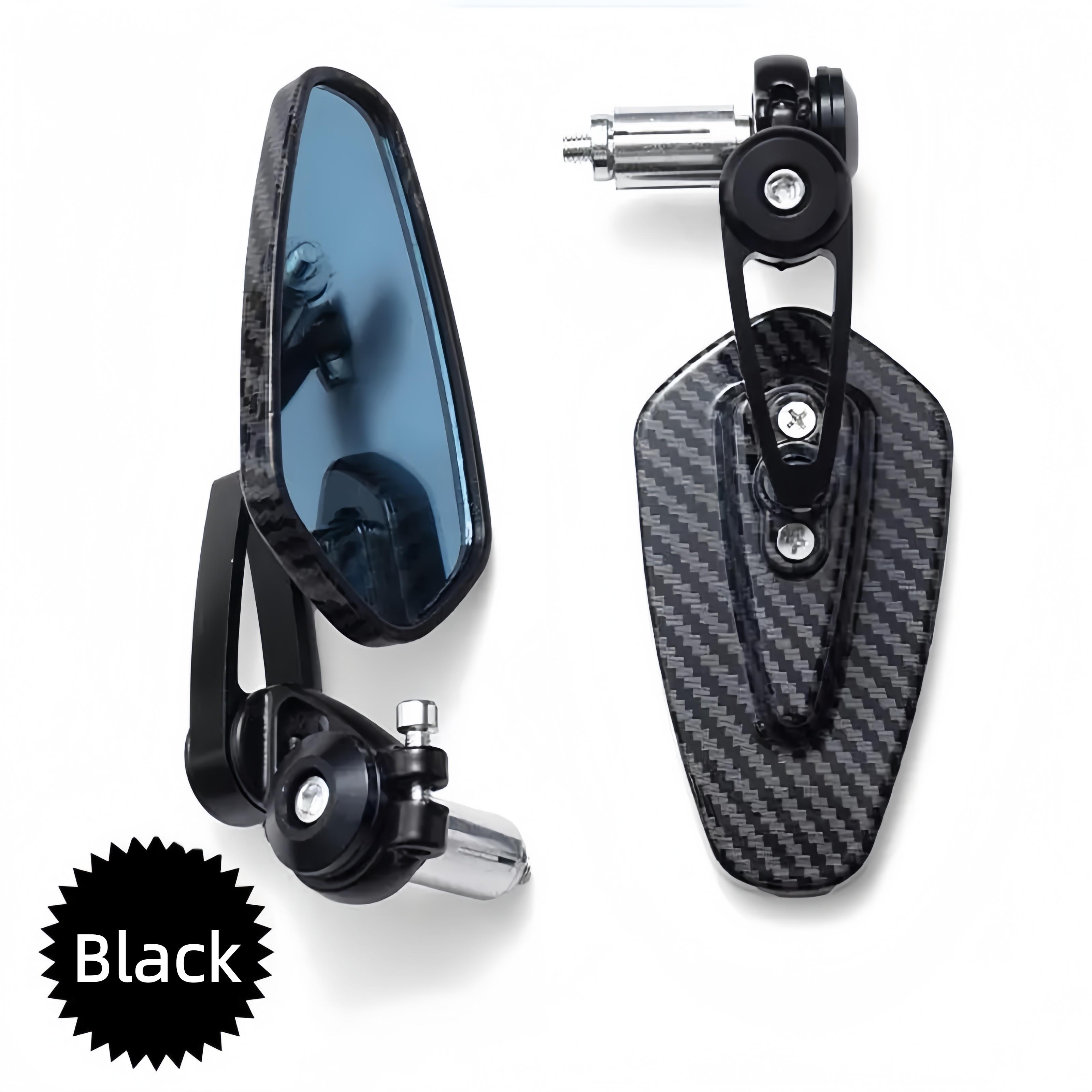 Universal Motorcycle Rearview Mirror Carbon Fiber Pattern Handlebar Mirror Modified Inverted Rear Mirror Motorbike Accessories чорний
Universal Motorcycle Rearview Mirror Carbon Fiber Pattern Handlebar Mirror Modified Inverted Rear Mirror Motorbike Accessories чорний