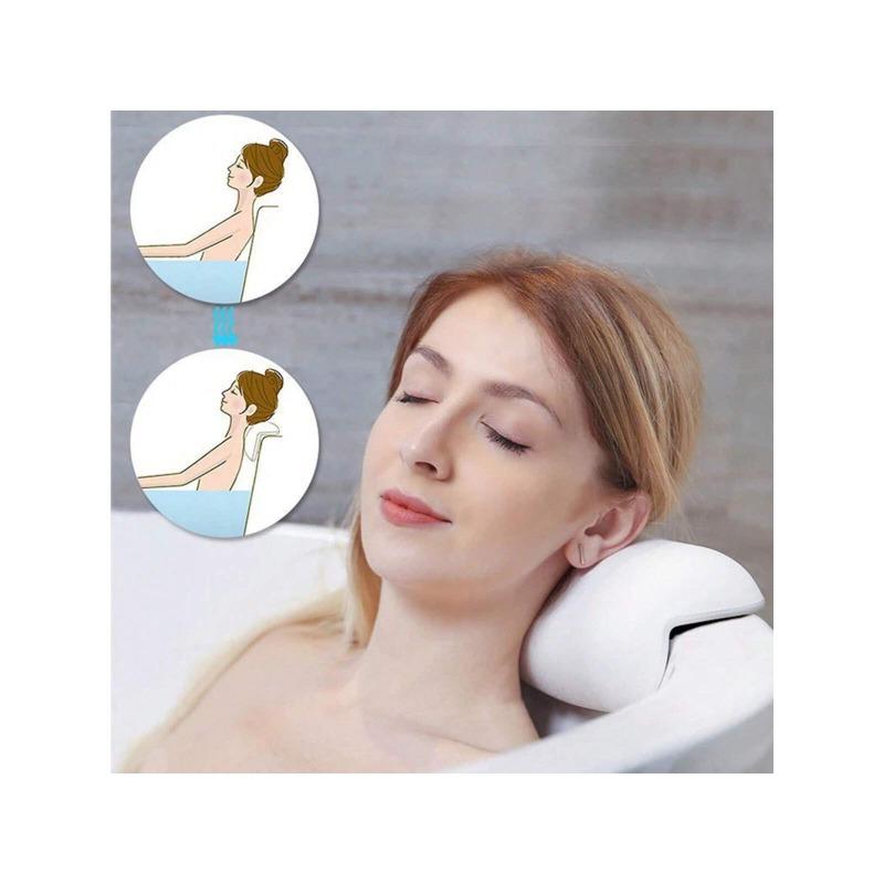 Non-Slip Bathtub Headrest SPA Bath Pillow Soft Waterproof Bath Pillows With Suction Cups For Bathroom Relaxing Head Easy To Clean
Non-Slip Bathtub Headrest SPA Bath Pillow Soft Waterproof Bath Pillows With Suction Cups For Bathroom Relaxing Head Easy To Clean