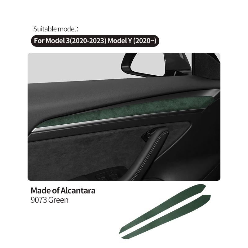 Top Suede For Tesla Model 3 (2020-2023) Model Y (2020- ) Door Inner Handle Trim Sticker Car Premium Interior Tuning Accessories
Top Suede For Tesla Model 3 (2020-2023) Model Y (2020- ) Door Inner Handle Trim Sticker Car Premium Interior Tuning Accessories