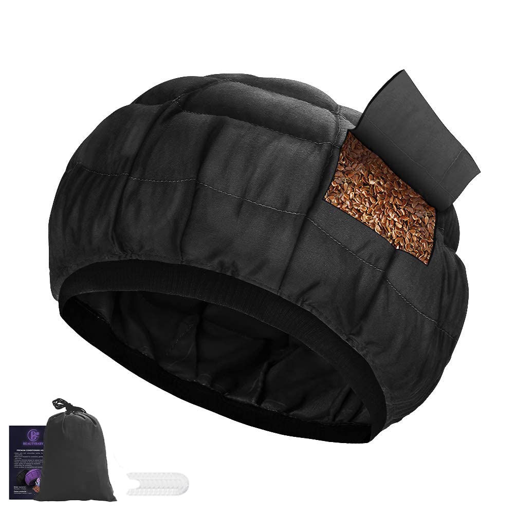 Deep Conditioning Heat Cap Cordless 100% Natural Cotton Flaxseed Seed Interior Microwave Treatment Steam Hot Cap for Deep Condit United States
Deep Conditioning Heat Cap Cordless 100% Natural Cotton Flaxseed Seed Interior Microwave Treatment Steam Hot Cap for Deep Condit United States
