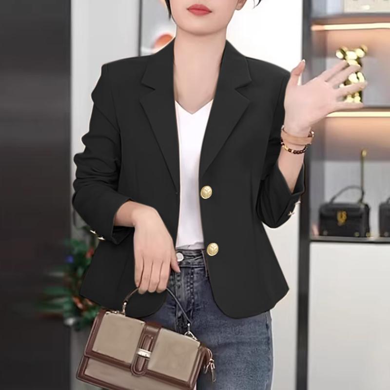 ZANZEA Женский повседневный тонкий кардиган с отложным воротником и длинными рукавами, верхняя одежда S чёрный
ZANZEA Женский повседневный тонкий кардиган с отложным воротником и длинными рукавами, верхняя одежда S чёрный