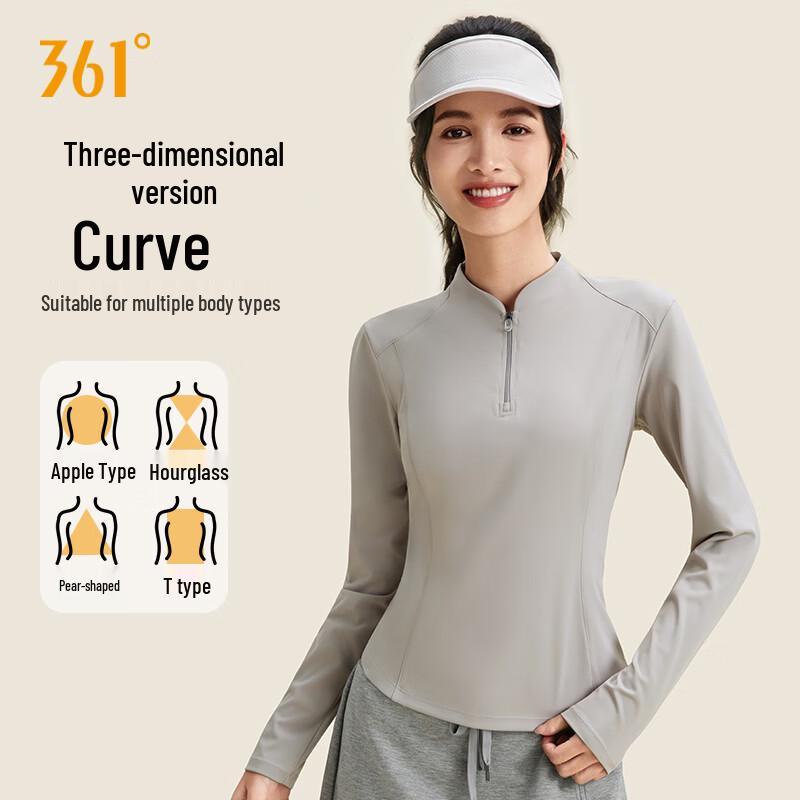 361° Women s Half-Zip Long Sleeve Sports Top L
361° Women s Half-Zip Long Sleeve Sports Top L