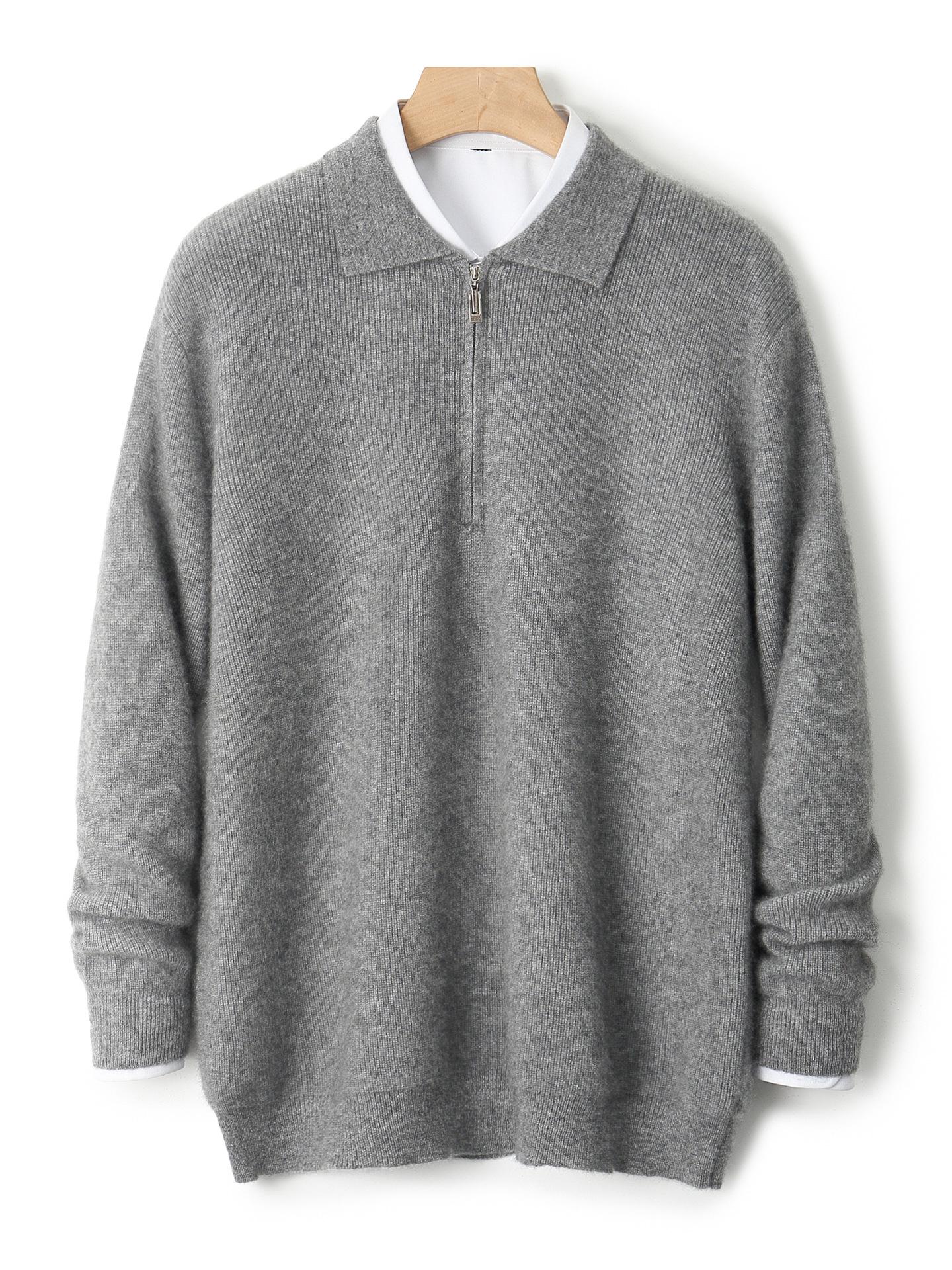 Men s 100% Pure Wool Knitwear POLO Collar Zipper Casual Warm Outerwear - 2025 Autumn/Winter Collection M чорний
Men s 100% Pure Wool Knitwear POLO Collar Zipper Casual Warm Outerwear - 2025 Autumn/Winter Collection M чорний