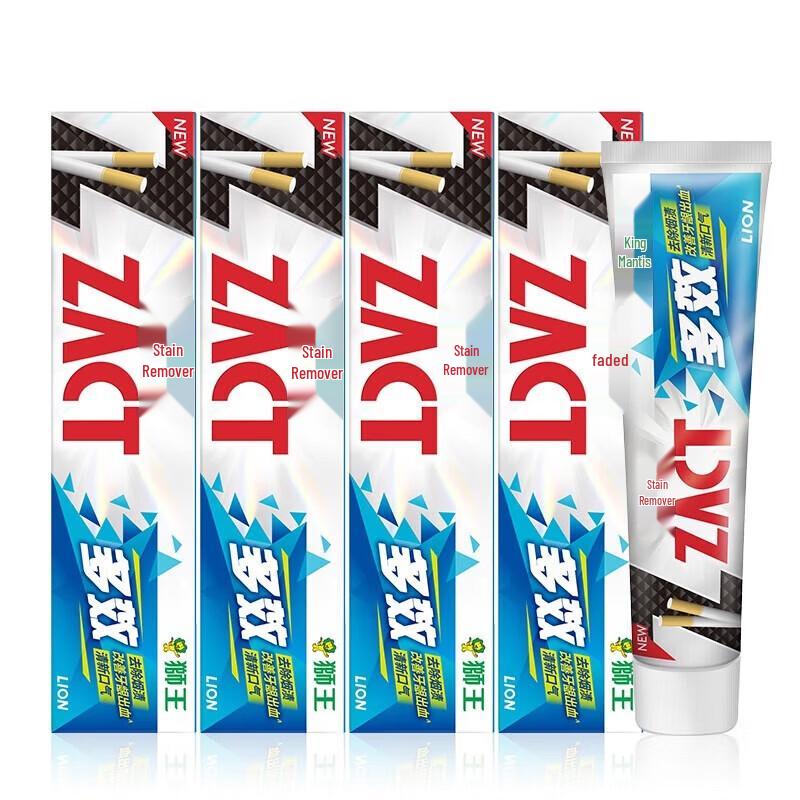 Lion Stain Removal Multi-effect Toothpaste 4-Pack
Lion Stain Removal Multi-effect Toothpaste 4-Pack