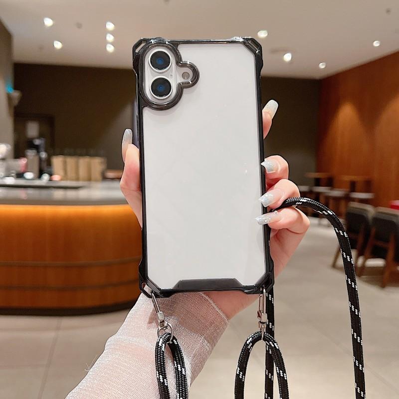Crossbody Strap Case For iPhone 17 Pro Max 16 13 12 14 15 Plus 11 Four Corner Hook Lanyard Neck Cord Clear Outdoors Cover For iPhone 16
Crossbody Strap Case For iPhone 17 Pro Max 16 13 12 14 15 Plus 11 Four Corner Hook Lanyard Neck Cord Clear Outdoors Cover For iPhone 16