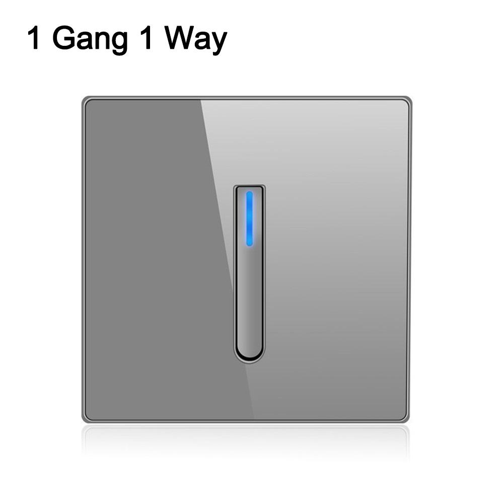 Wall Light Switch Panel with LED Indicator and Selfreset Function 10A 250V Tempered Glass Finish for Easy Maintenance
Wall Light Switch Panel with LED Indicator and Selfreset Function 10A 250V Tempered Glass Finish for Easy Maintenance