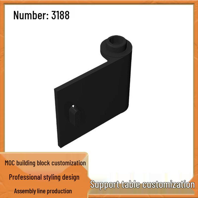 Compatible with Lego 3188 Exclusive Accessories: MOC Small Particle Building Blocks 92263 Right Door 1x3x2
Compatible with Lego 3188 Exclusive Accessories: MOC Small Particle Building Blocks 92263 Right Door 1x3x2