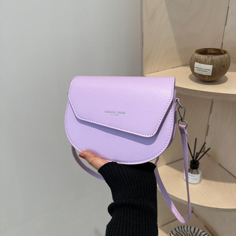 Fashionable And Minimalist Women s Saddle Bag Shoulder Purse Perfect For Casual Outfits фіолетовий
Fashionable And Minimalist Women s Saddle Bag Shoulder Purse Perfect For Casual Outfits фіолетовий